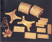 Muestras de joyería carthaginesa