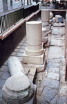 Restos de una columnata  romana, Cartagena