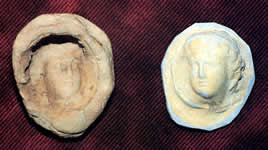 Molde helenístico para coroplastia, hallado en el anfiteatro de Cartagena